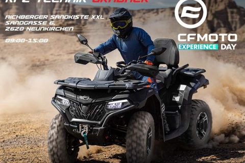Am 15.4. ist CFMOTO Experience Day!